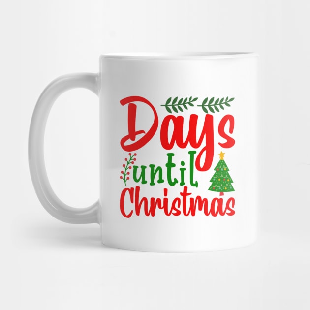 Days until Christmas by MZeeDesigns